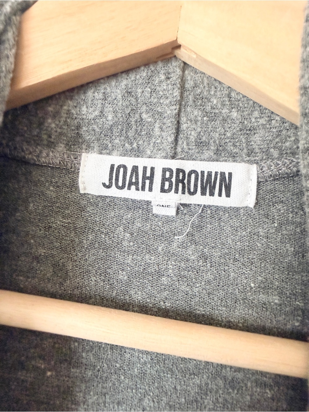 Joah Brown ONE SIZE Etoile cardigan in grey - Picture 6 of 8
